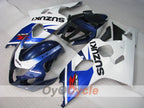 Kit de carénage à injection pour GSX R750 04-05 - Bleu, blanc - Style d'usine #OYO87901228