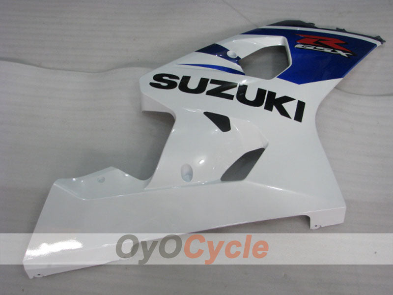 Carénage latéral gauche et droit pour Suzuki GSXR750 04-05 #OYO87909302