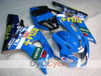 Kit de carénage à injection pour GSX R750 04-05 - Bleu, Noir - Rizla+ #OYO87901233