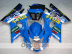 Kit de carénage à injection pour GSX R750 04-05 - Bleu, Noir - Rizla+ #OYO87901233