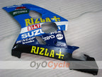 Kit de carénage à injection pour GSX R750 04-05 - Bleu, Noir - Rizla+ #OYO87901233