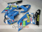 Kit de carénage à injection pour GSX R750 04-05 - Bleu, Blanc - Rizla+ #OYO87901234