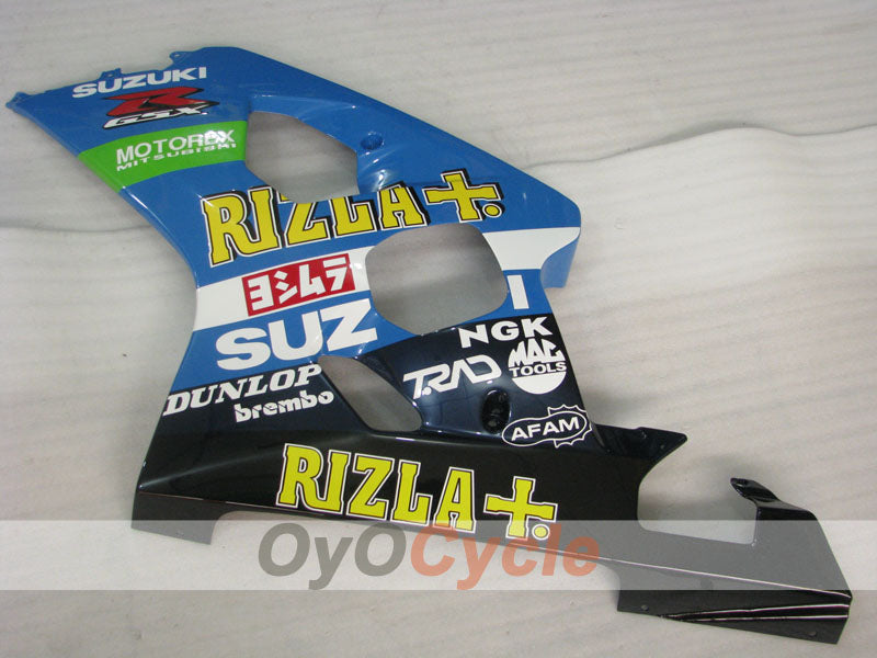 Carénage latéral gauche et droit pour Suzuki GSXR750 04-05 #OYO87909310