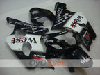 Kit de carénage à injection pour GSXR600 04-05 - Blanc, Noir - West #OYO87901423