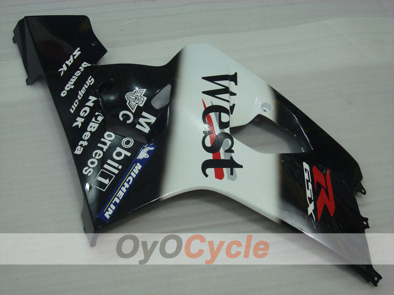 Carénage latéral gauche et droit pour Suzuki GSXR600 04-05 #OYO87909075