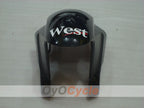 Kit de carénage à injection pour GSX R750 04-05 - Blanc, Noir - West #OYO87901235