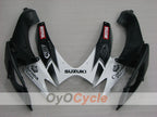 Kit de carénages à injection pour GSX R600 06-07 - Blanc, Noir - Corona, MOTUL #OYO87901434