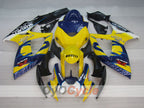 Kit de carénage pour injection pour GSX R750 06-07 - Jaune, Bleu - Corona #OYO87901266