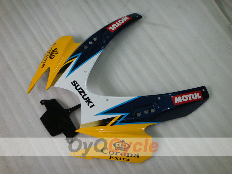Kit de carénages à injection pour GSX R600 06-07 - Jaune, Noir - Corona, MOTUL #OYO87901437