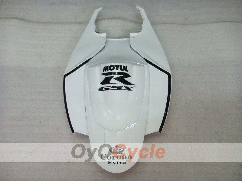 Kit de carénages à injection pour GSX R600 06-07 - Blanc, Noir - Corona, MOTUL #OYO87901438