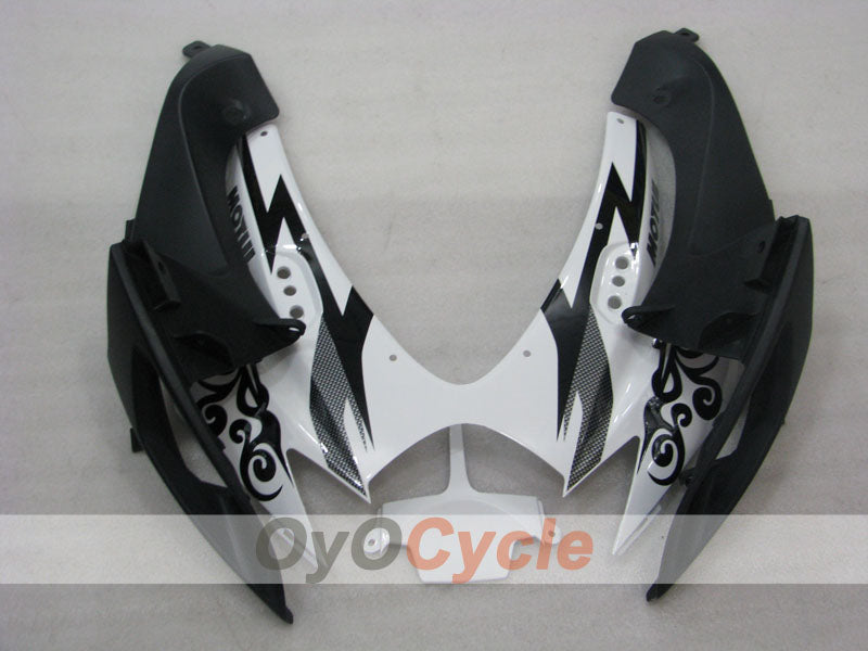 Kit de carénages à injection pour GSX R600 06-07 - Blanc, Noir - Corona #OYO87901441