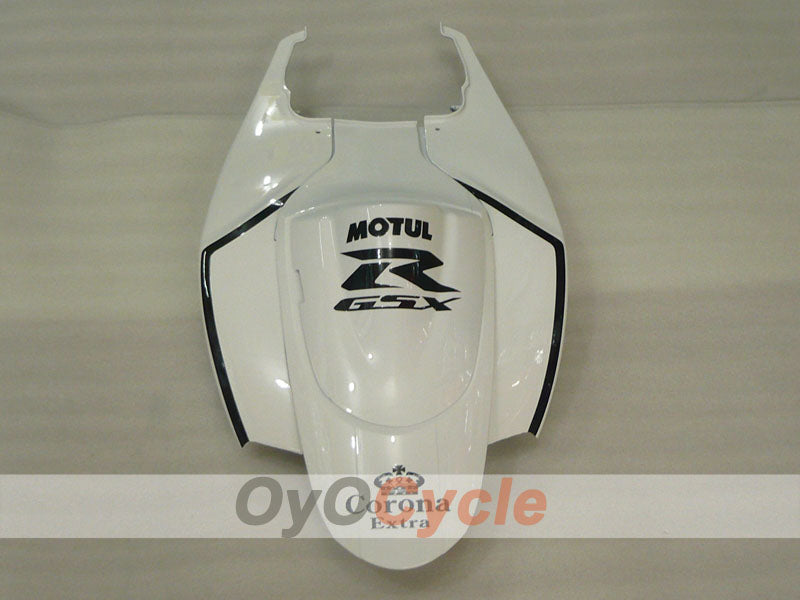 Kit de carénages à injection pour GSX R600 06-07 - Blanc, Noir - Corona #OYO87901443