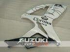 Kit de carénages à injection pour GSX R600 06-07 - Blanc, Noir - Corona #OYO87901443