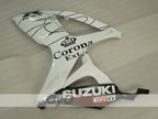 Kit de carénages à injection pour GSX R600 06-07 - Blanc, Noir - Corona #OYO87901443
