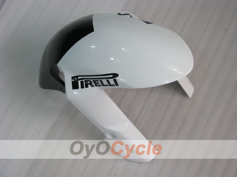 Kit de carénage à injection pour GSX R600 06-07 - Blanc, Noir - Corona #OYO87901446