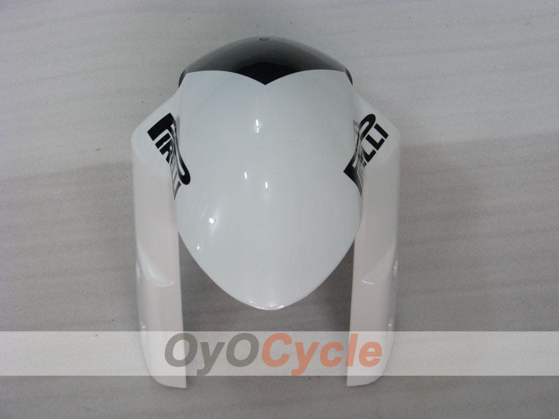 Kit de carénage à injection pour GSX R600 06-07 - Blanc, Noir - Corona #OYO87901446