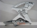 Kit de carénage à injection pour GSX R600 06-07 - Blanc, Noir - Corona #OYO87901446