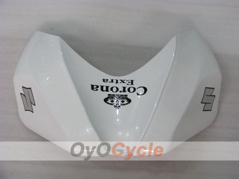 Kit de carénage à injection pour GSX R600 06-07 - Blanc, Noir - Corona #OYO87901446