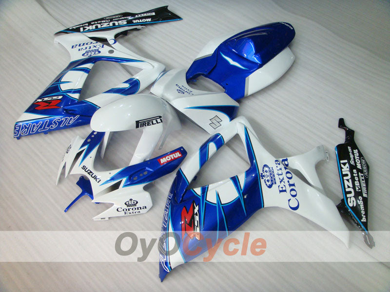 Kit de carénage pour injection pour GSX R750 06-07 - Bleu, Blanc - Corona #OYO87901275 Image principale du produit