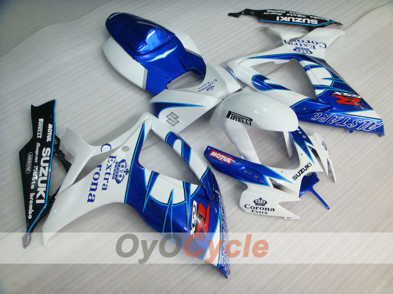 Kit de carénage à injection pour GSX R600 06-07 - Bleu, Blanc - Corona #OYO87901448 Image principale du produit