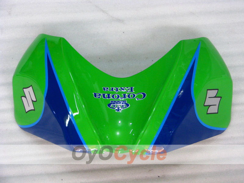 Kit de carénage pour injection pour GSX R750 06-07 - Vert, Bleu - Corona #OYO87901276