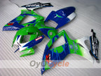 Kit de carénage pour injection pour GSX R750 06-07 - Vert, Bleu - Corona #OYO87901276