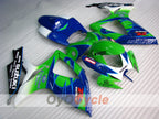 Kit de carénage pour injection pour GSX R750 06-07 - Vert, Bleu - Corona #OYO87901276