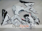 Kit de carénage à injection pour NINJA ZX-10R 04-05 - Blanc, noir - Corona #OYO87901494