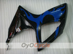 Kit de carénage moulé par injection pour GSX R600 06-07 - Bleu, noir - Flame #OYO87901499