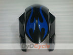 Kit de carénage moulé par injection pour GSX R600 06-07 - Bleu, noir - Flame #OYO87901499
