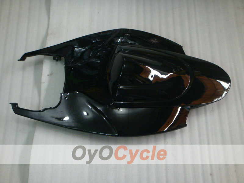 Kit de carénage moulé par injection pour GSX R600 06-07 - Vert, noir - Flame #OYO87901500