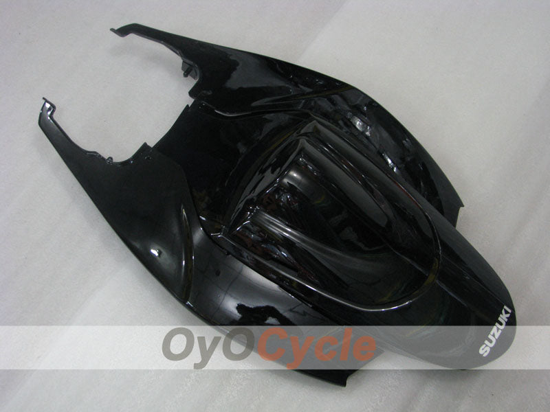 Kit de carénage moulé par injection pour GSX R600 06-07 - Noir, argent - Flame #OYO87901502