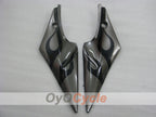 Kit de carénage moulé par injection pour GSX R600 06-07 - Noir, argent - Flame #OYO87901502