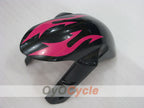 Kit de carénage moulé par injection pour GSX R600 06-07 - Rouge, noir - Flame #OYO87901503