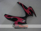 Kit de carénage moulé par injection pour GSX R600 06-07 - Rouge, noir - Flame #OYO87901503