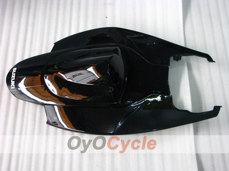 Kit de carénage moulé par injection pour GSX R600 06-07 - Jaune, noir - Flame #OYO87901504
