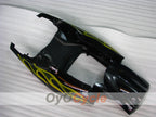 Kit de carénage moulé par injection pour GSX R600 06-07 - Jaune, noir - Flame #OYO87901504