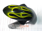 Kit de carénage moulé par injection pour GSX R600 06-07 - Jaune, noir - Flame #OYO87901504