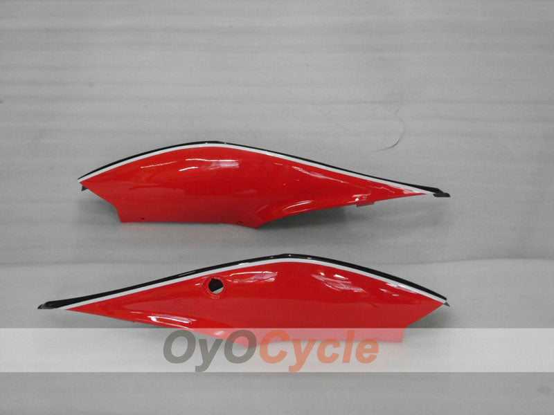 Kit de carénage moulé par injection pour GSX R600 06-07 - Rouge, noir - Jordan #OYO87901505