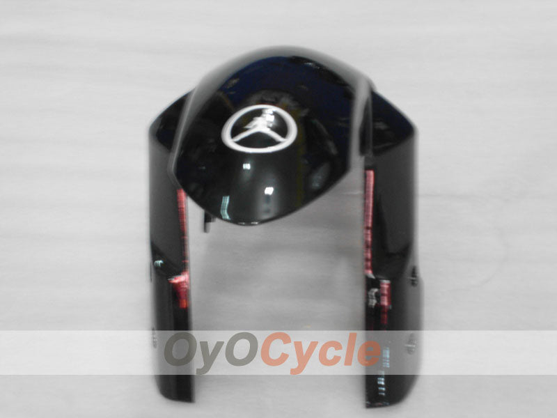 Kit de carénage moulé par injection pour GSX R600 06-07 - Rouge, noir - Jordan #OYO87901505