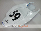 Kit de carénage à injection pour GSX R750 06-07 - Bleu, Blanc - Jordan #OYO87901302