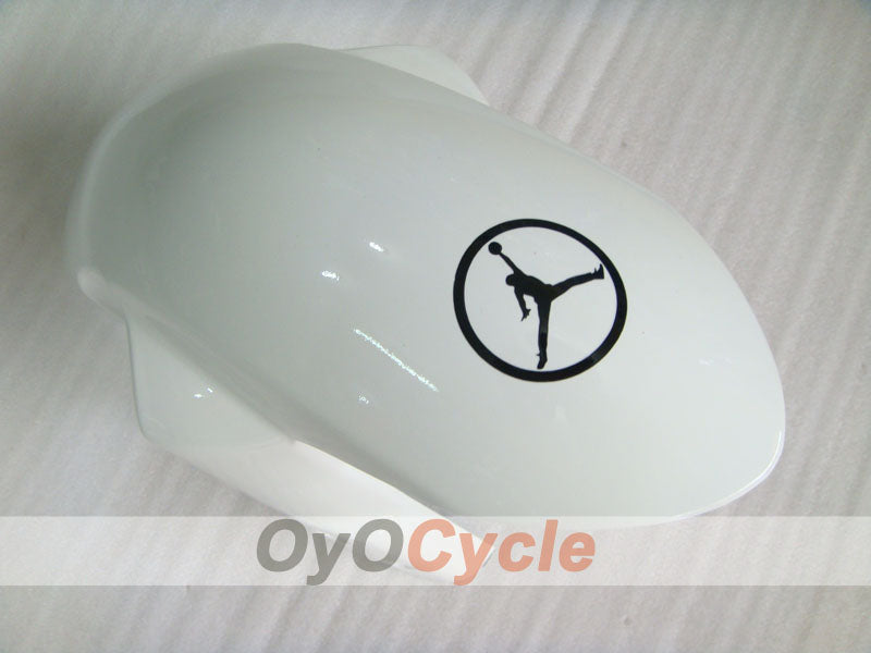 Kit de carénage à injection pour GSX R750 06-07 - Vert, Blanc - Jordan #OYO87901303