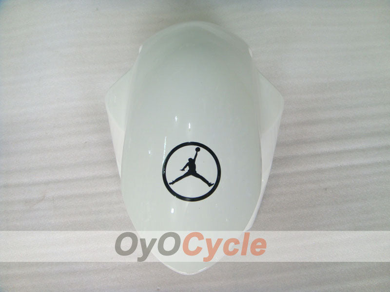 Kit de carénage à injection pour GSX R750 06-07 - Vert, Blanc - Jordan #OYO87901303