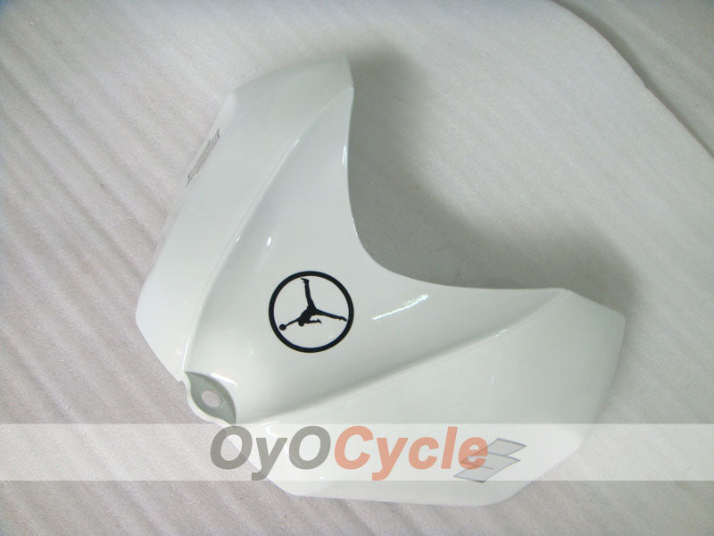 Kit de carénage à injection pour GSX R750 06-07 - Vert, Blanc - Jordan #OYO87901303