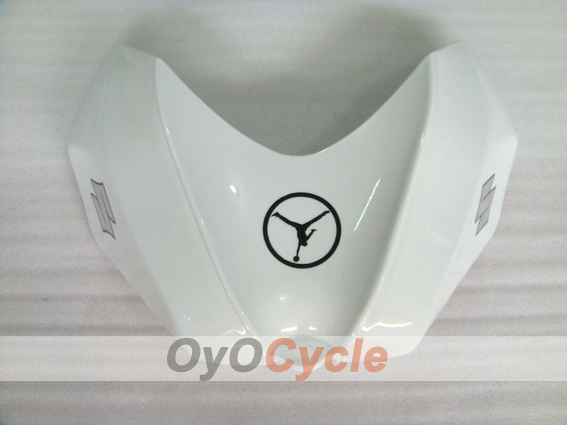 Kit de carénage à injection pour GSX R750 06-07 - Vert, Blanc - Jordan #OYO87901303