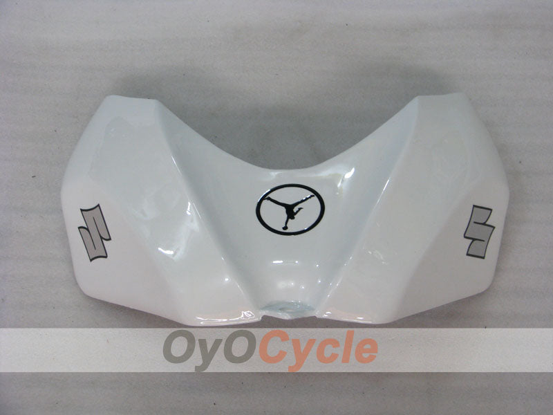 Kit de carénage moulé par injection pour GSX R600 06-07 - Rouge, blanc - Jordan #OYO87901510