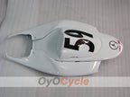 Kit de carénage à injection pour GSX R750 06-07 - Rouge, Blanc - Jordan #OYO87901305