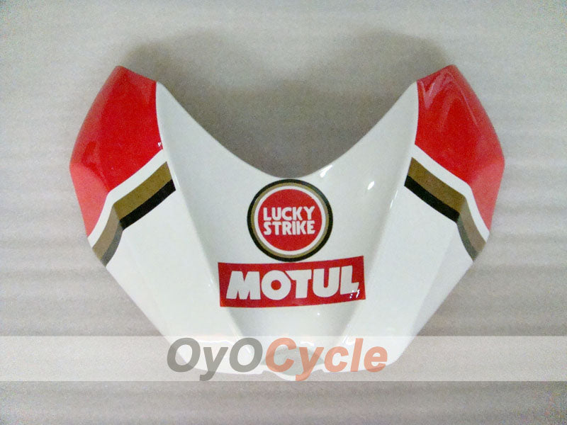 Kit de carénage à injection pour GSX R750 06-07 - Rouge, Blanc - Lucky Strike #OYO87901307