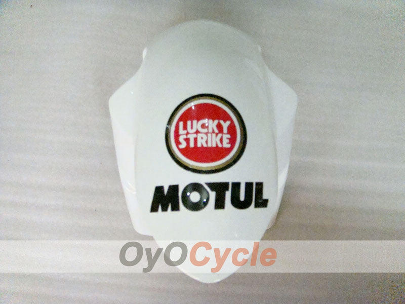 Kit de carénage à injection pour GSX R750 06-07 - Rouge, Blanc - Lucky Strike #OYO87901307