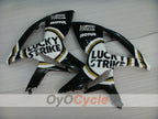 Kit de carénage à injection pour GSX R600 06-07 - Blanc, Noir - Lucky Strike, MICHELIN, MOTUL #OYO87901515